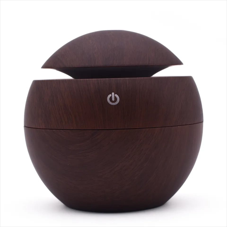 Difusor Y/o Humidificador Redondo Bambú